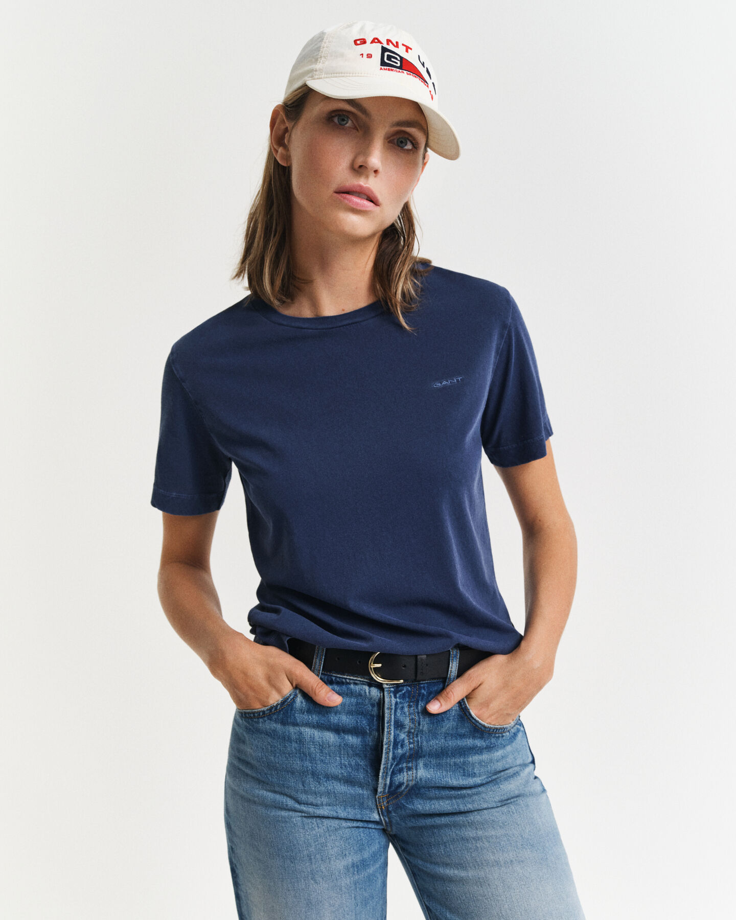 T-shirt girocollo Sunfaded