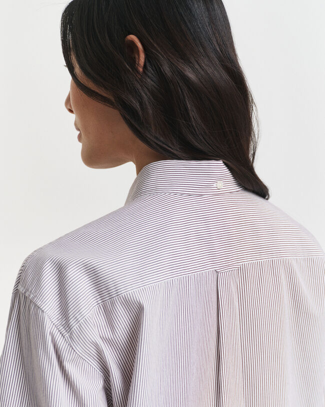 Camicia classica in popeline Graphic relaxed fit