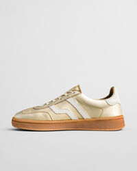 Sneakers Cuzima in pelle metallizzata