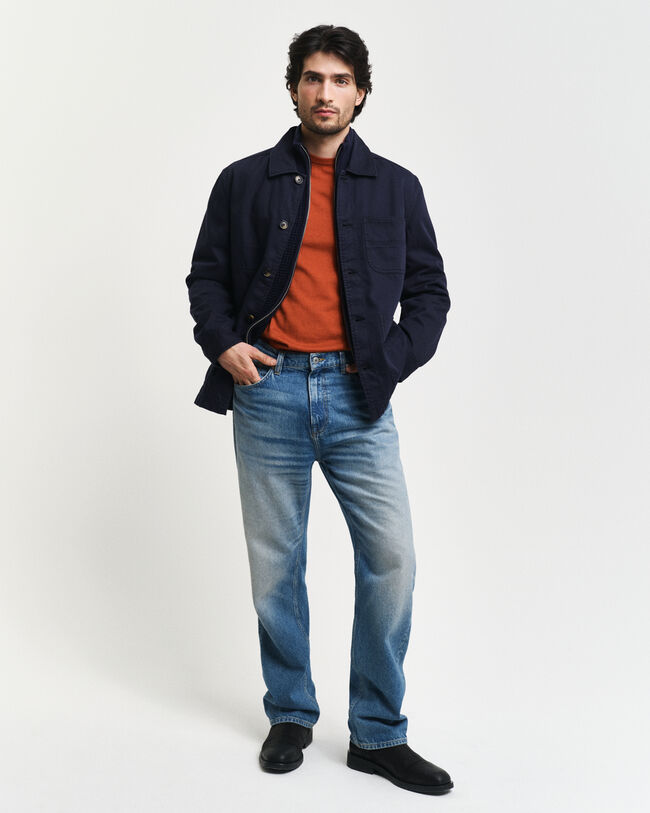 Cardigan con zip in misto lana testurizzata