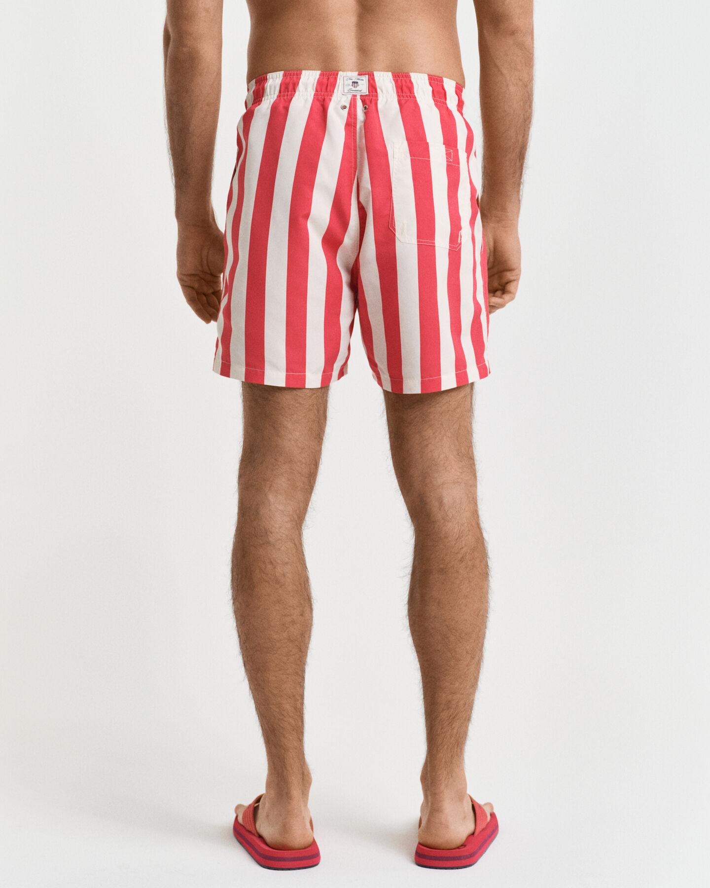 Pantaloncini da bagno a righe larghe