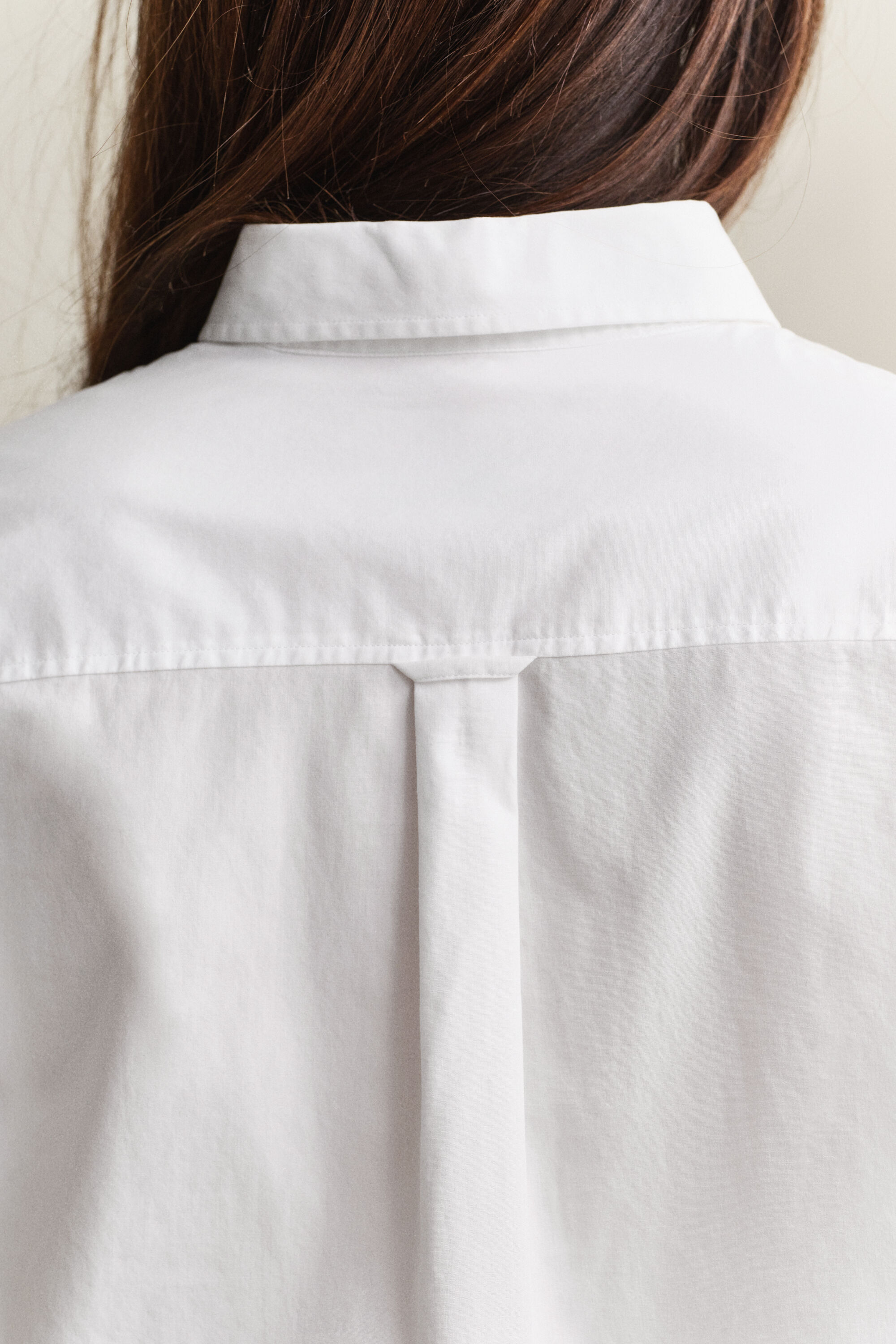Camicia classica in popeline relaxed fit