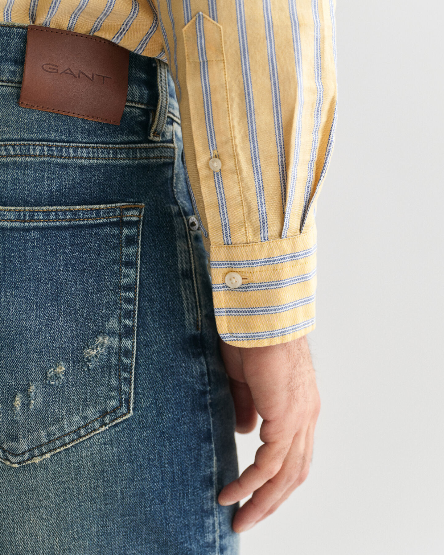 Camicia Archive Oxford a righe regular fit