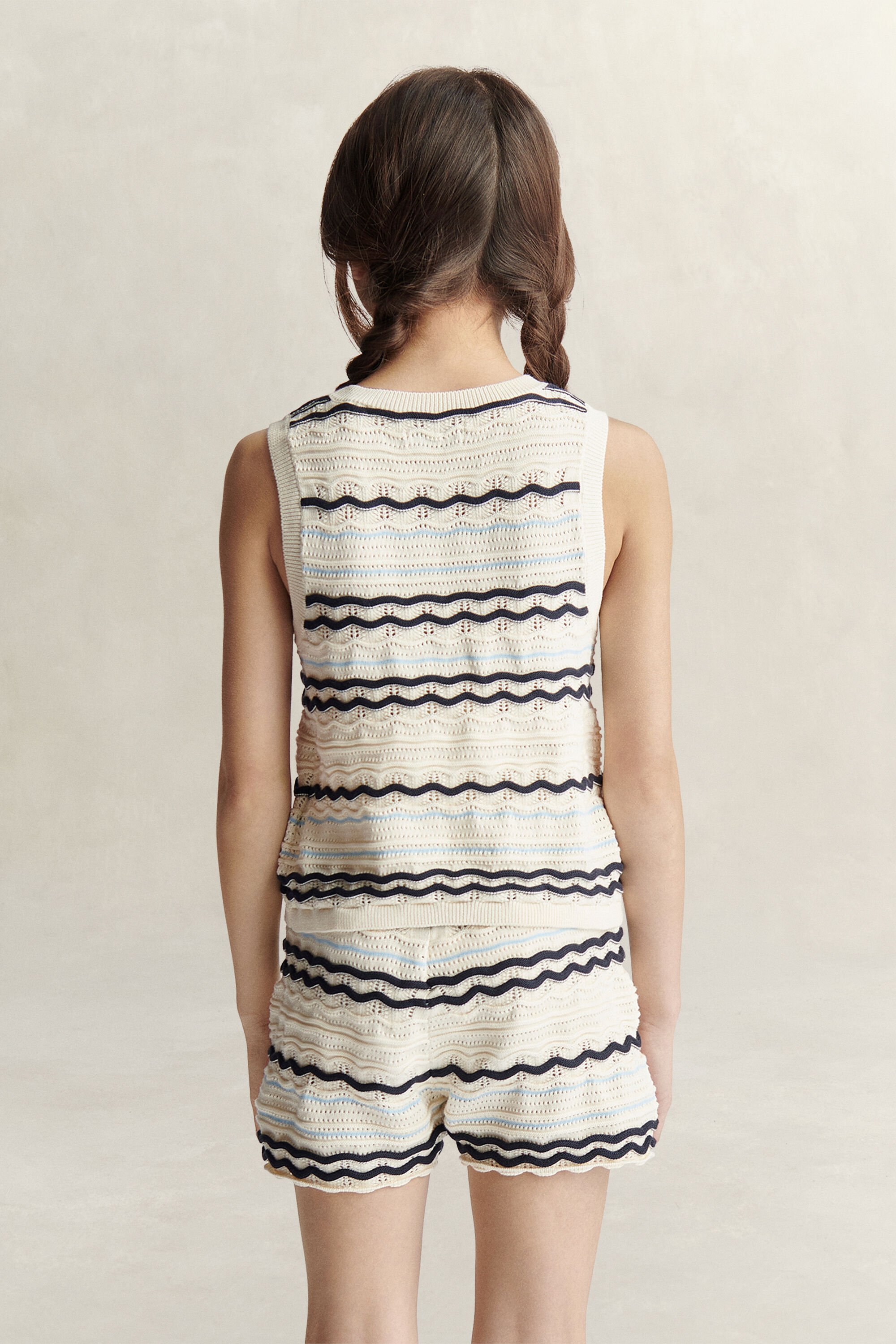 Giacca lavorata a maglia Teen Girls