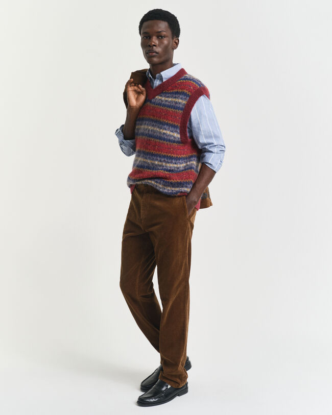 Gilet pettinato Fair Isle