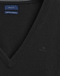 Maglia con scollo a V in lana d'agnello extrafine