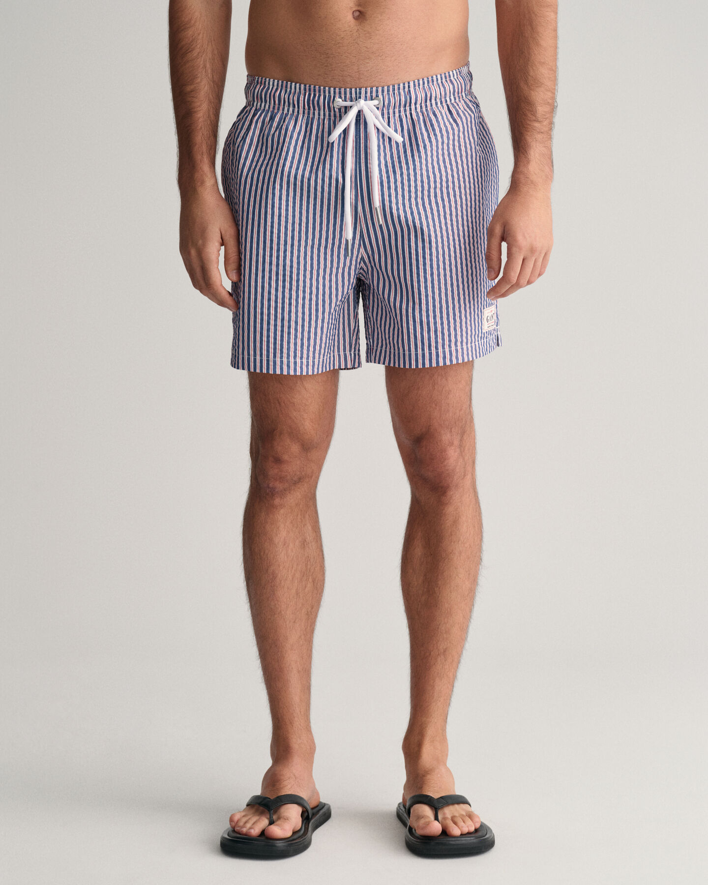 Seersucker Swim Shorts