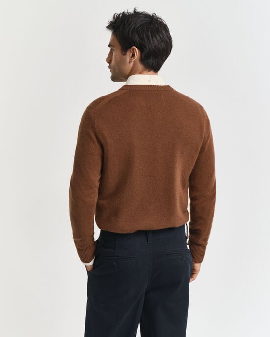 Maglia girocollo in cashmere