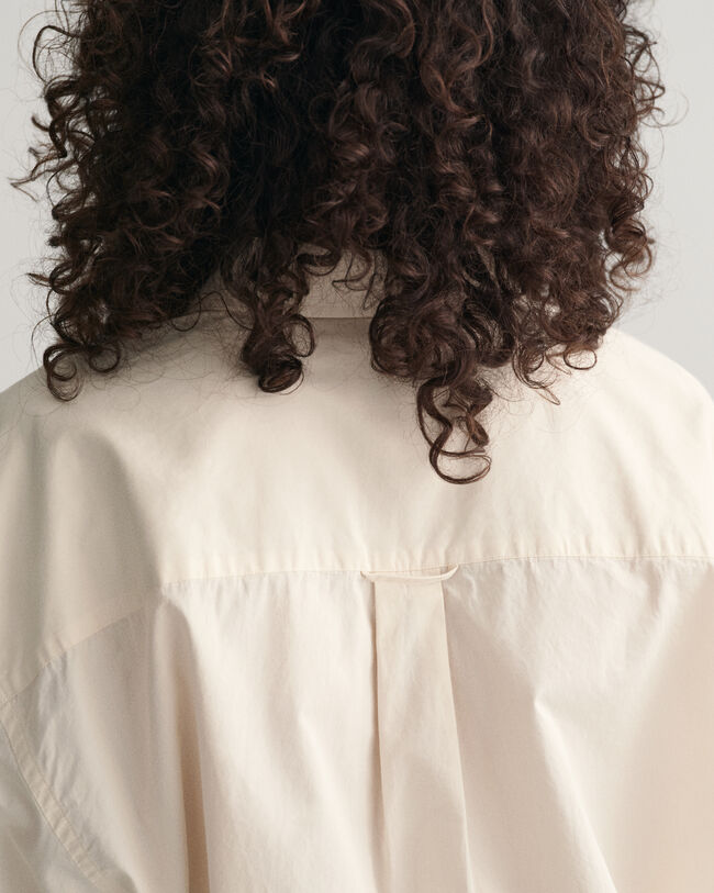 Camicia in popeline Compact oversize