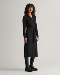 Abito stile polo in jersey slim fit