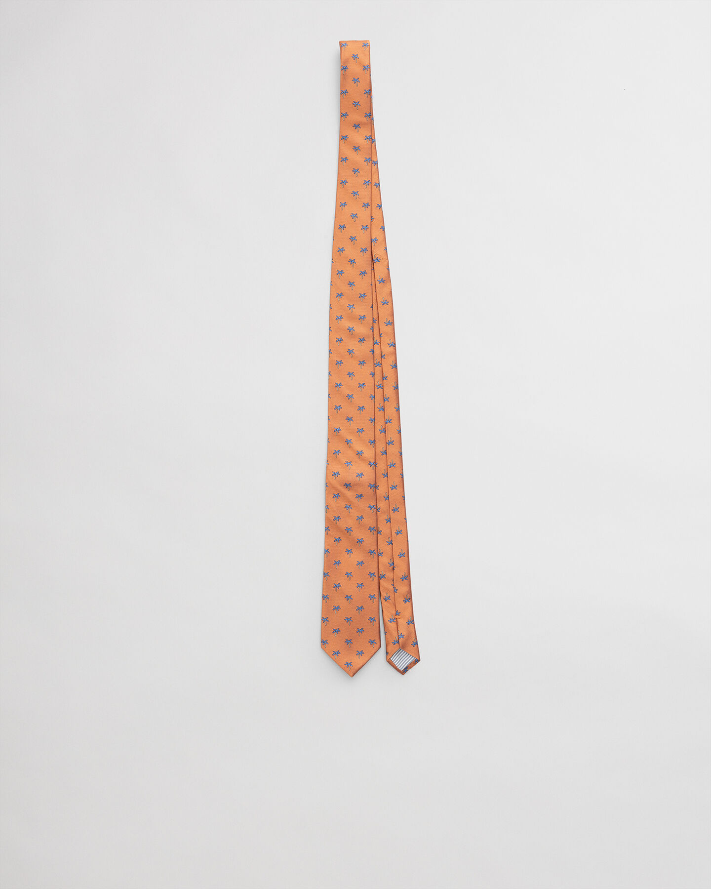 Cravatta in seta con stampa Palm Tree