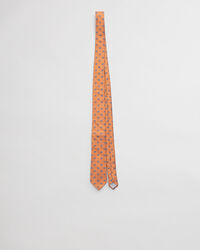 Cravatta in seta con stampa Palm Tree