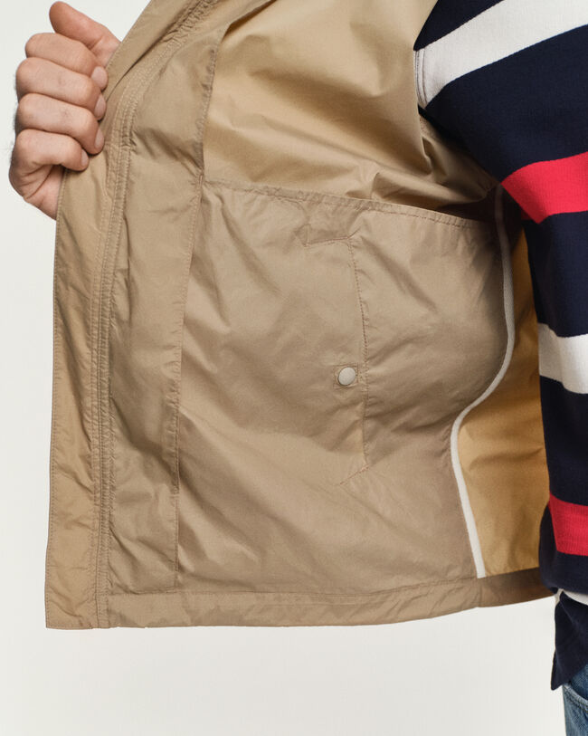 Windbreaker ripiegabile leggero