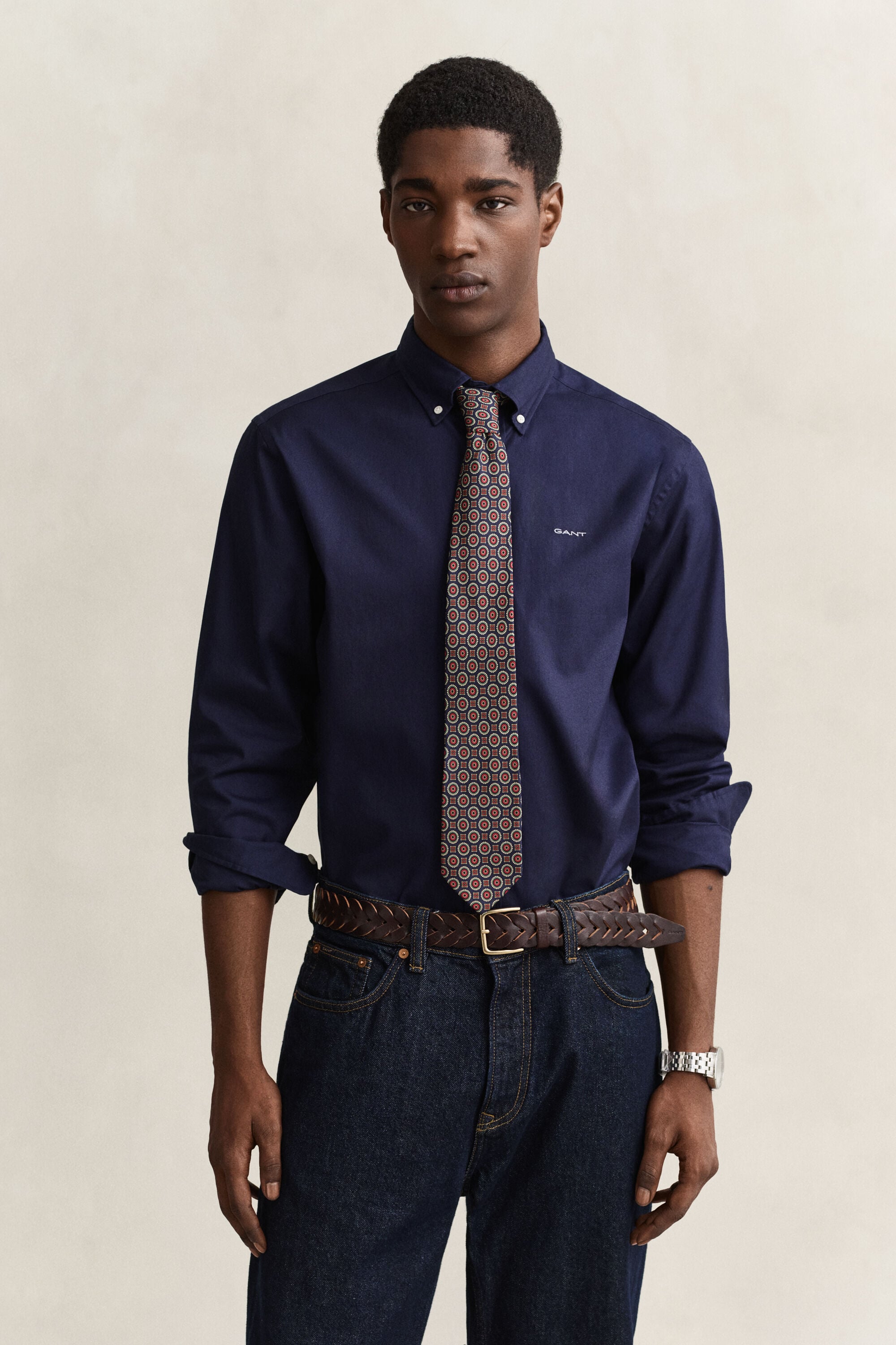 Camicia Oxford pinpoint regular fit