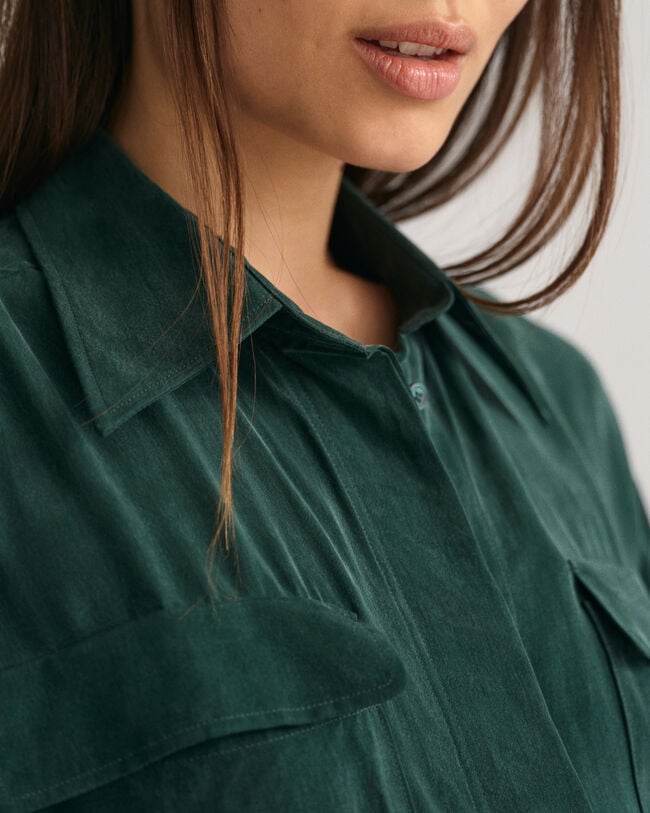 Abito chemisier utility relaxed fit