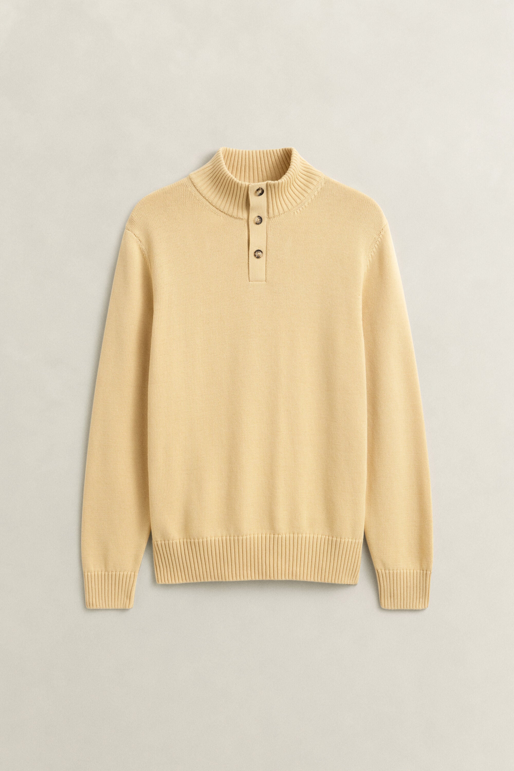 Maglia in cotone Supima con bottoni