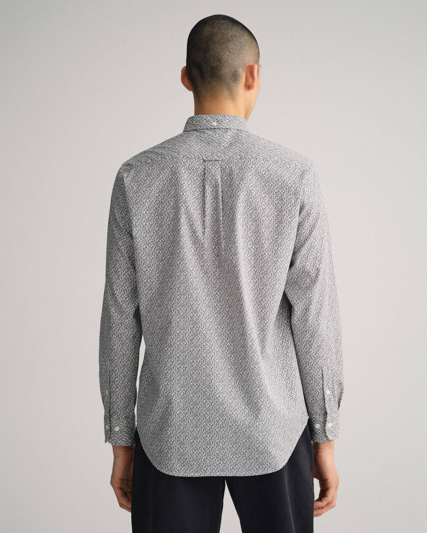 Camicia Oxford Paisley regular fit