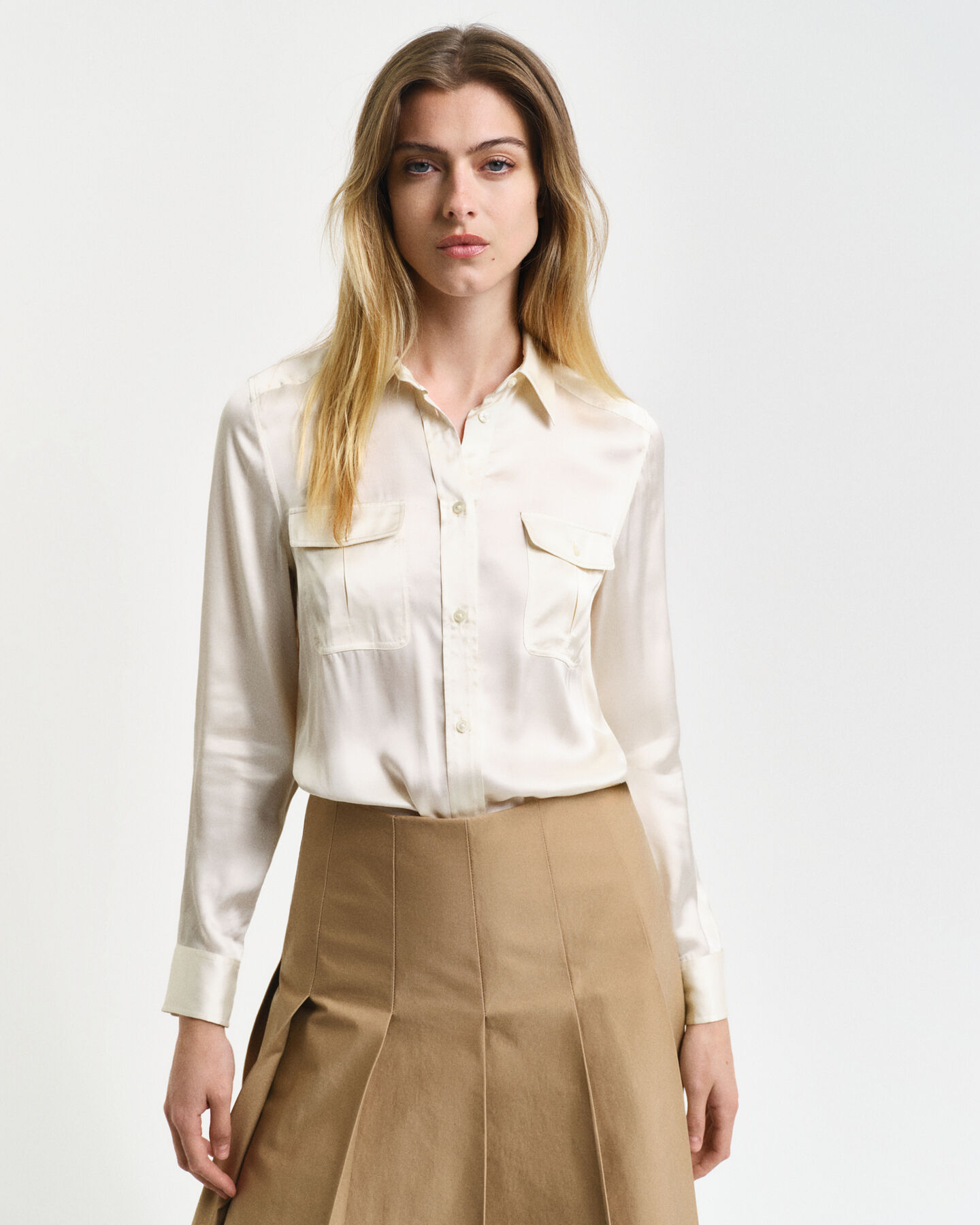 Camicia con tasche regular fit