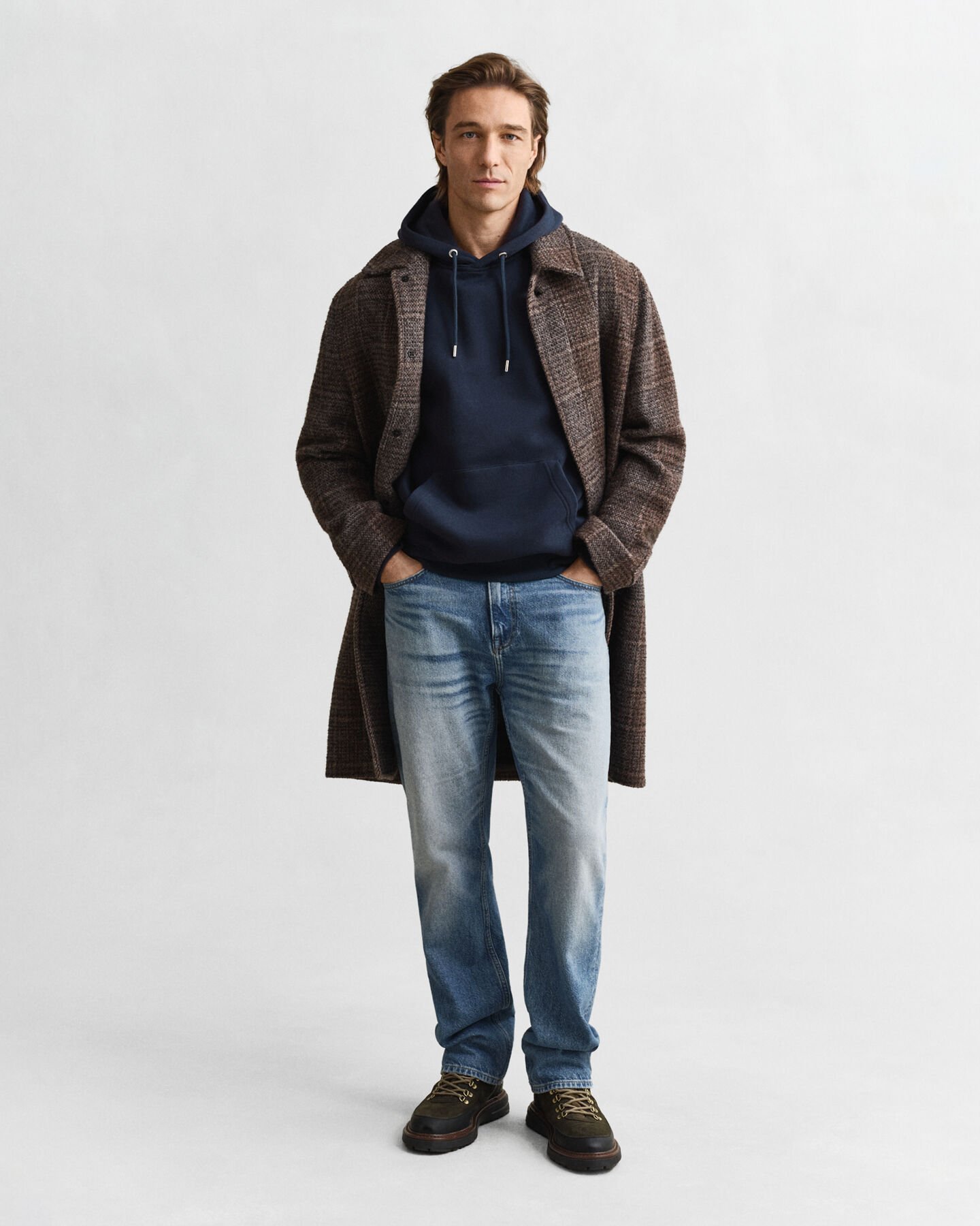 Felpa Shield con cappuccio