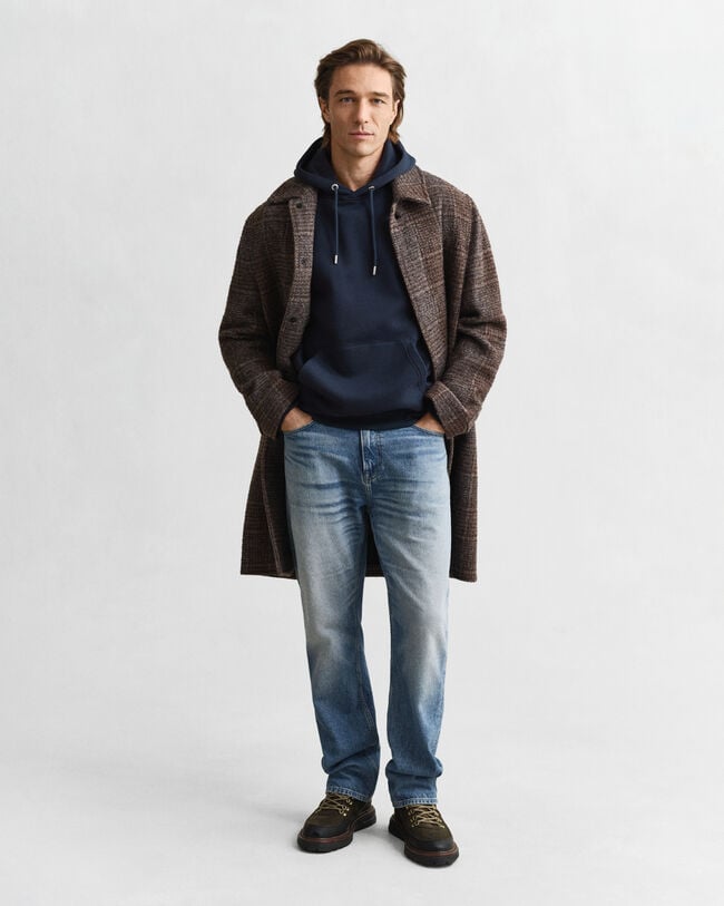 Felpa Shield con cappuccio