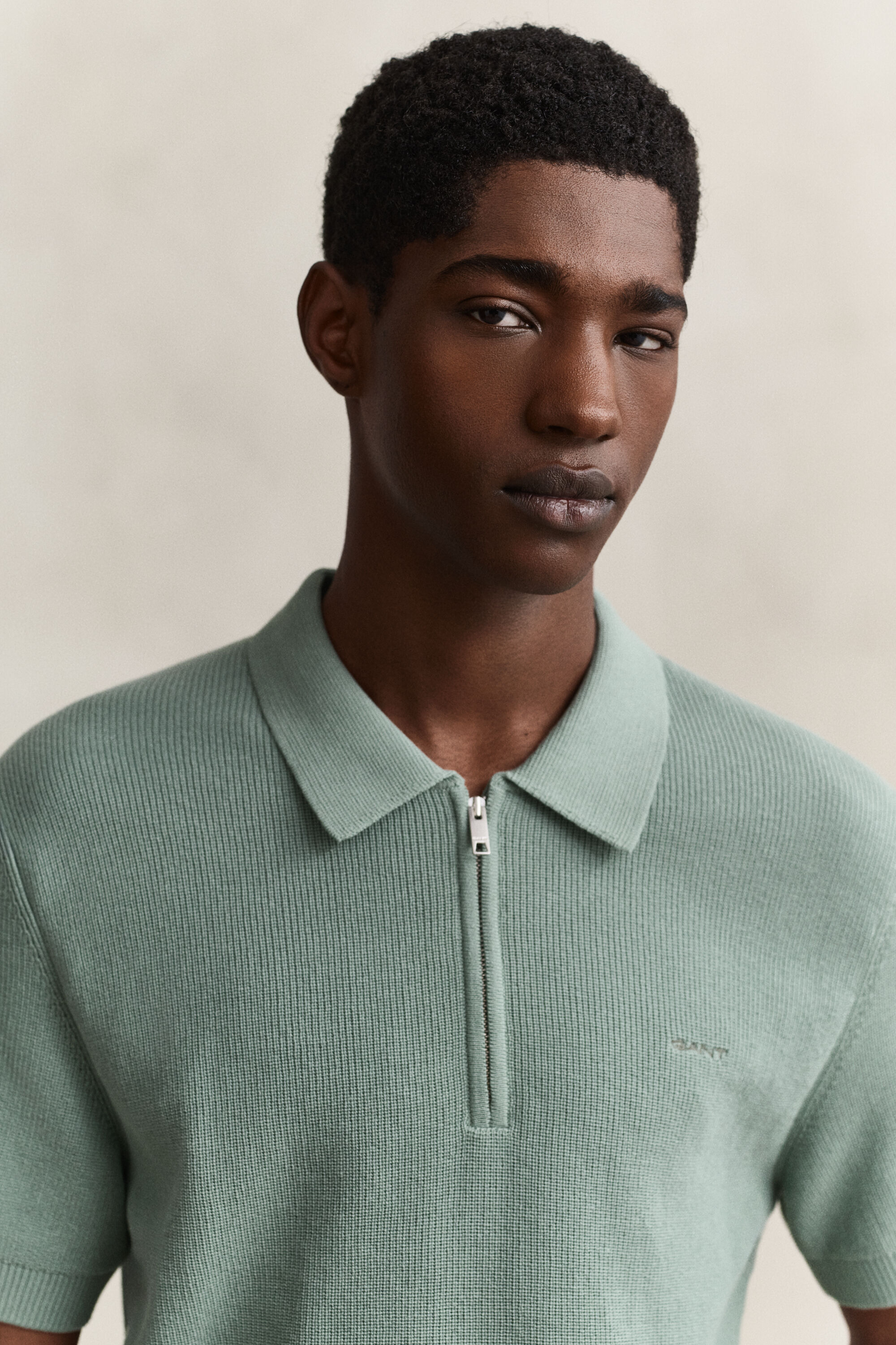 Polo in cotone a coste