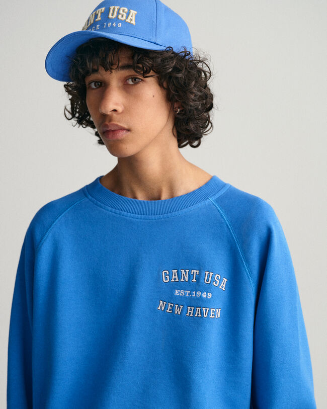 Felpa girocollo USA Graphic teen boys