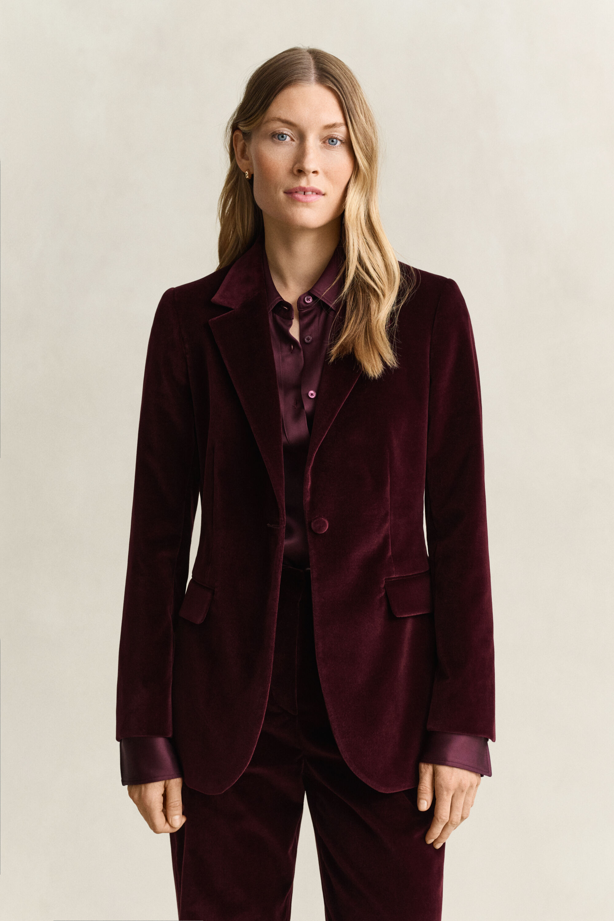 Blazer in velluto
