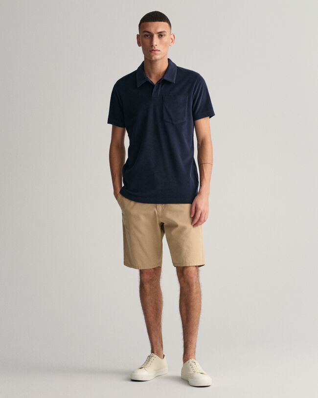 Polo Terry Cloth in piqué