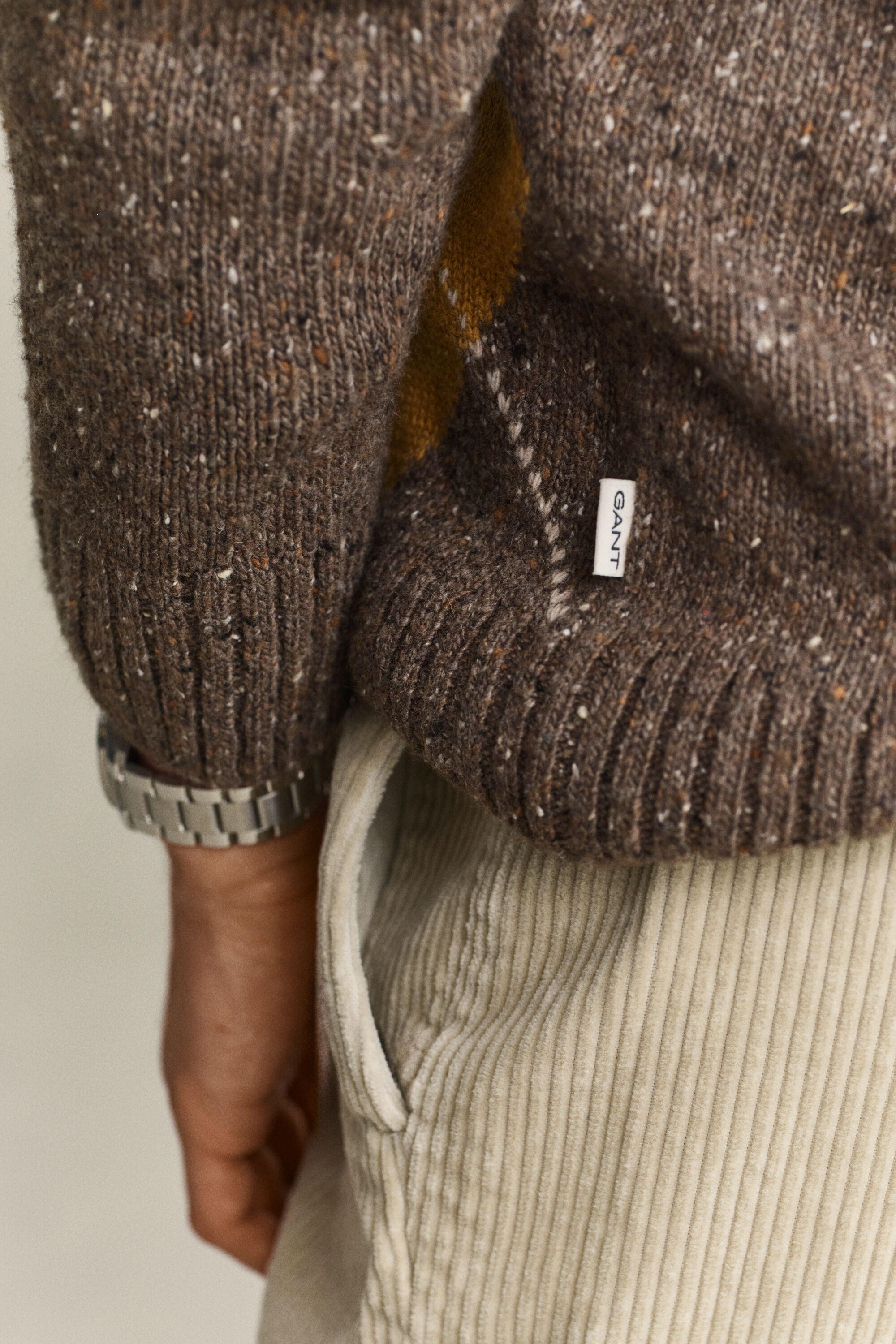 Maglia girocollo Nepps a rombi