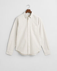 Camicia Oxford classica a righe regular fit