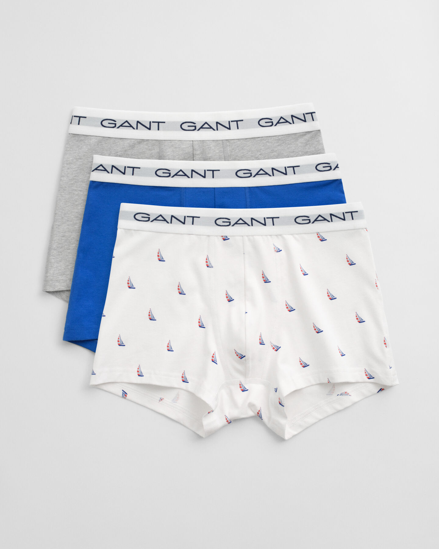 Confezione da 3 paia di boxer con stampa di barche