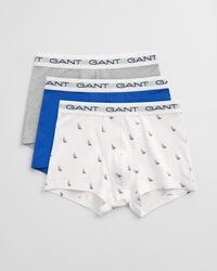 Confezione da 3 paia di boxer con stampa di barche