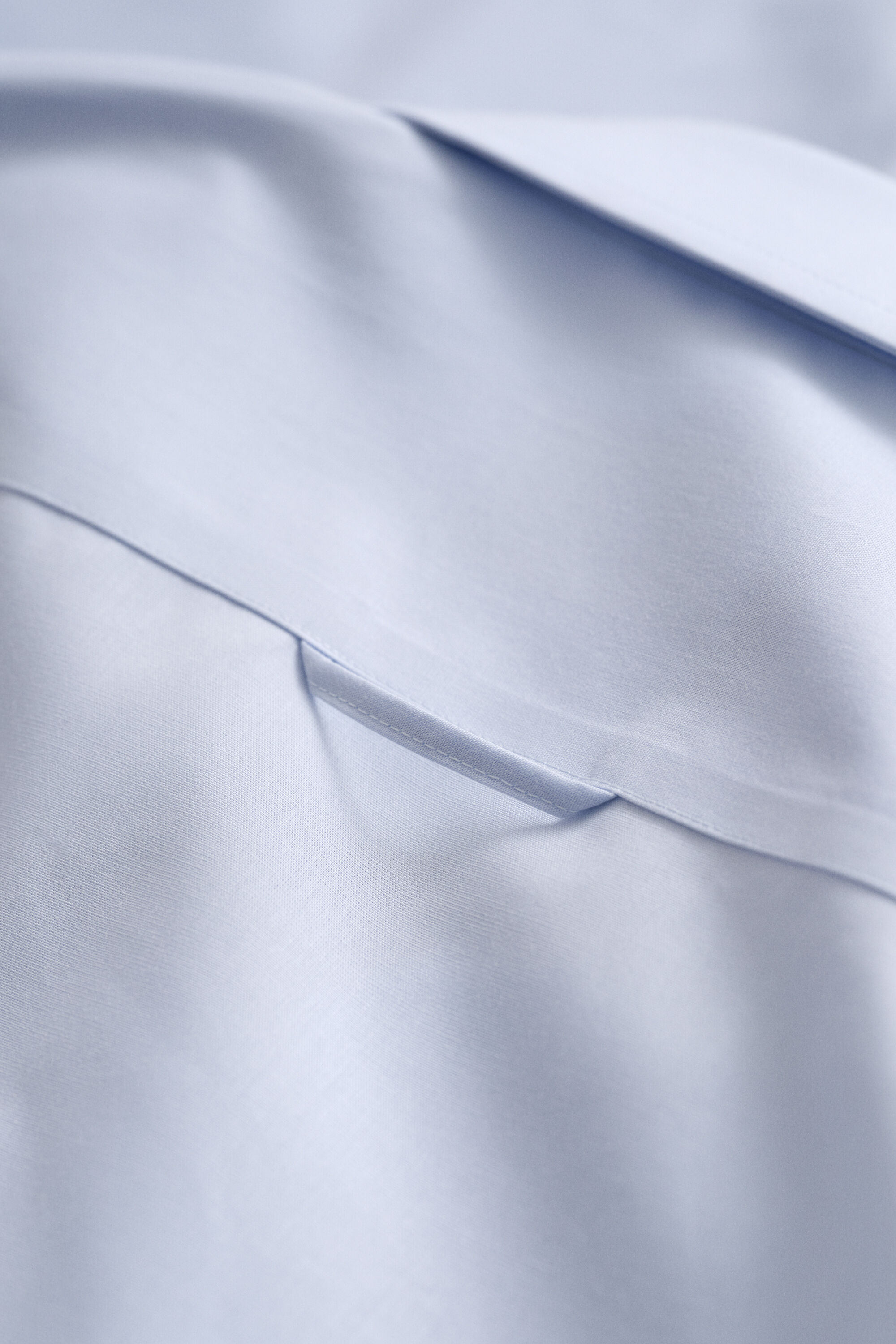 Camicia in popeline elasticizzato