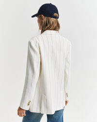 Blazer Club in lino gessato