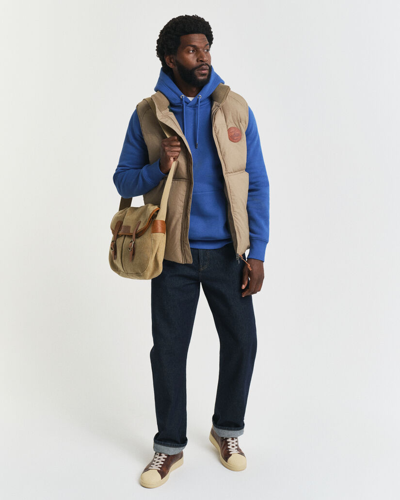 Felpa Shield con cappuccio