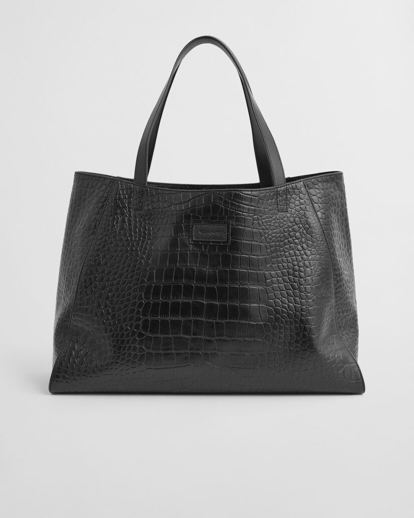 Borsa tote Croco