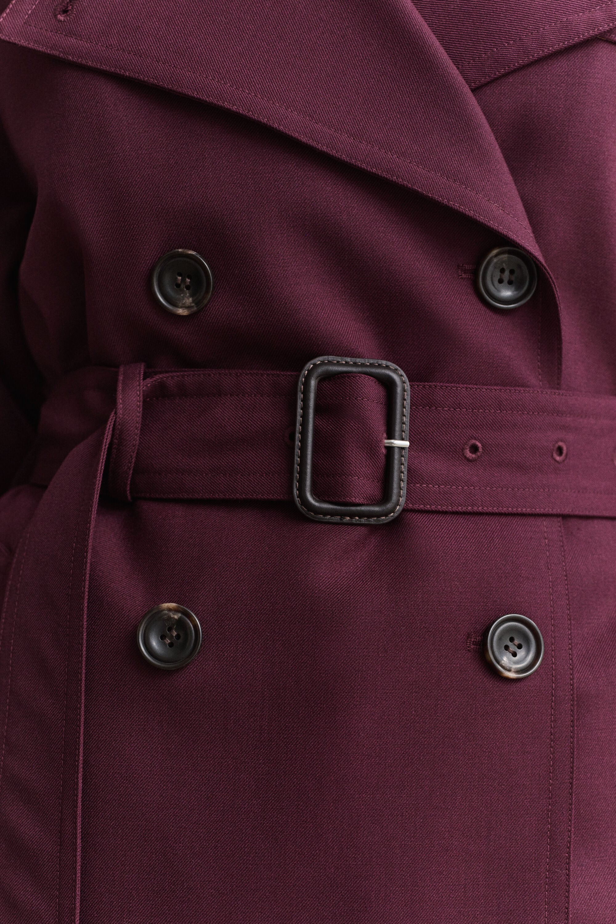 Trench in misto lana