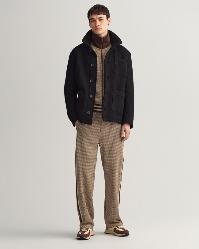 Giacca in lana corta