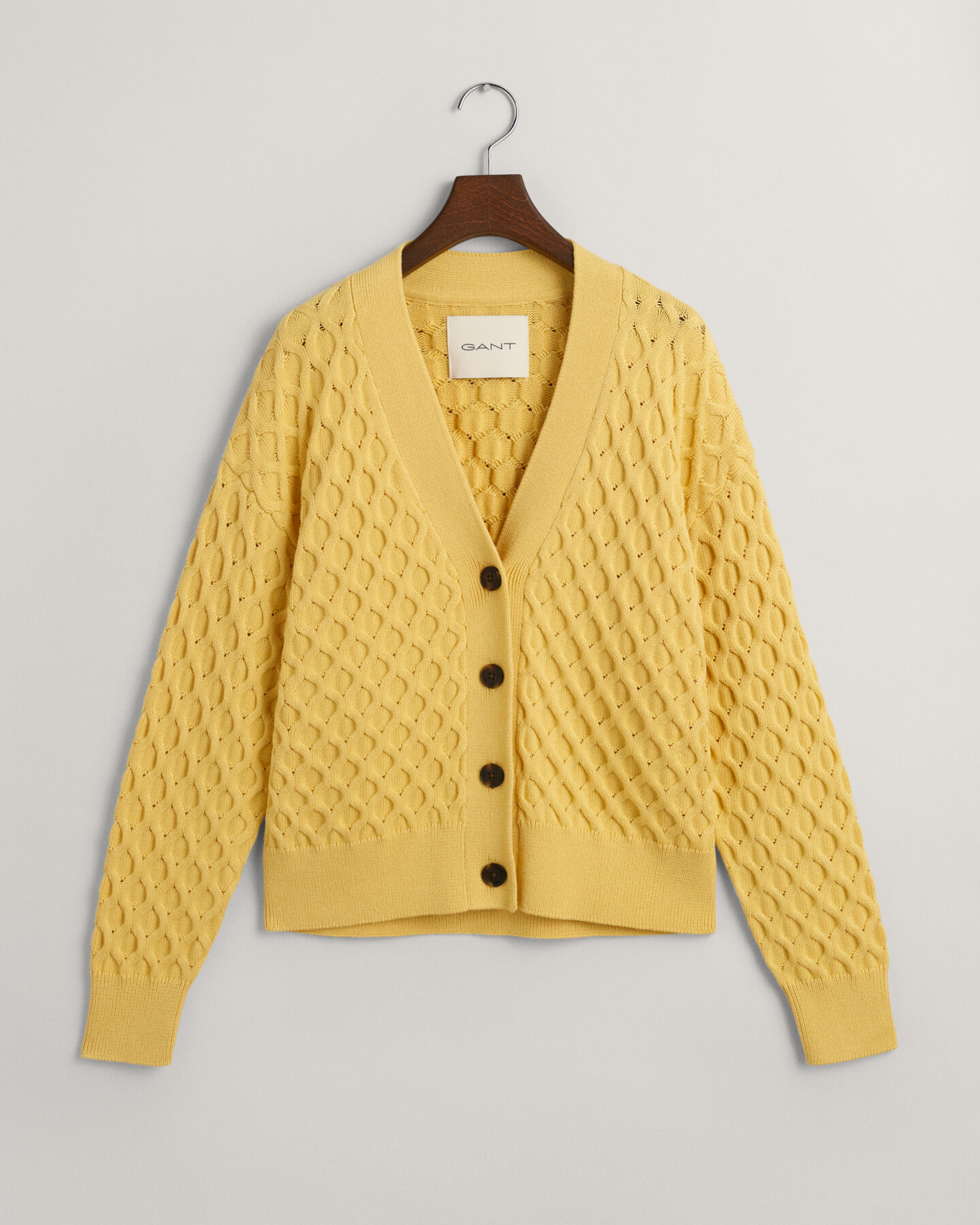 Cardigan in maglia testurizzata