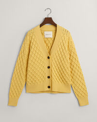 Cardigan in maglia testurizzata
