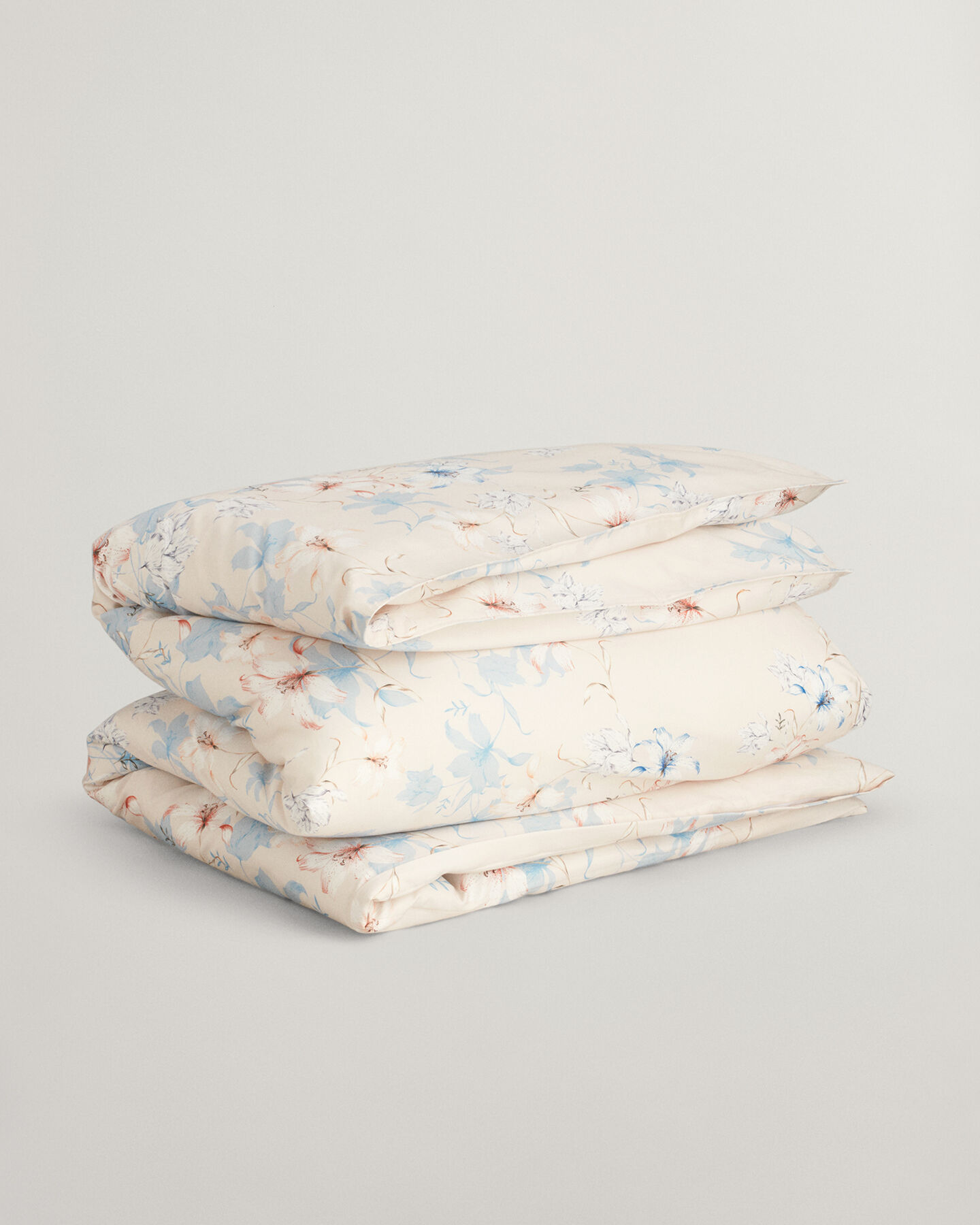 Piumino matrimoniale con stampa floreale