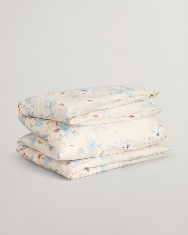 Piumino matrimoniale con stampa floreale