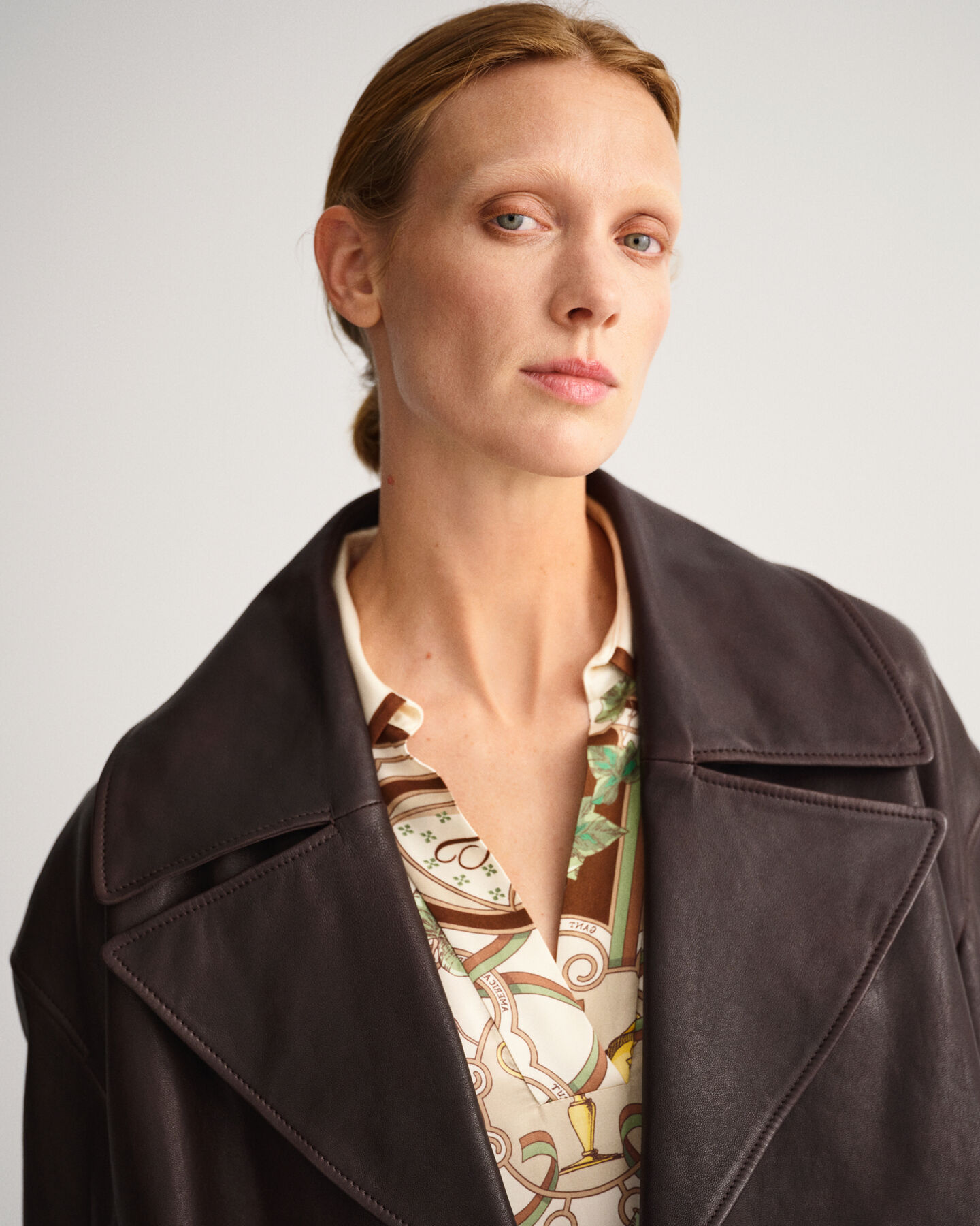 Giacca in pelle corta