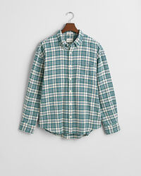 Camicia a quadri testurizzata oversize