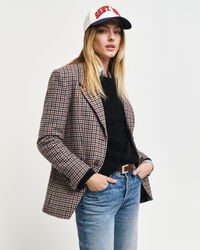 Blazer pied-de-poule regular fit