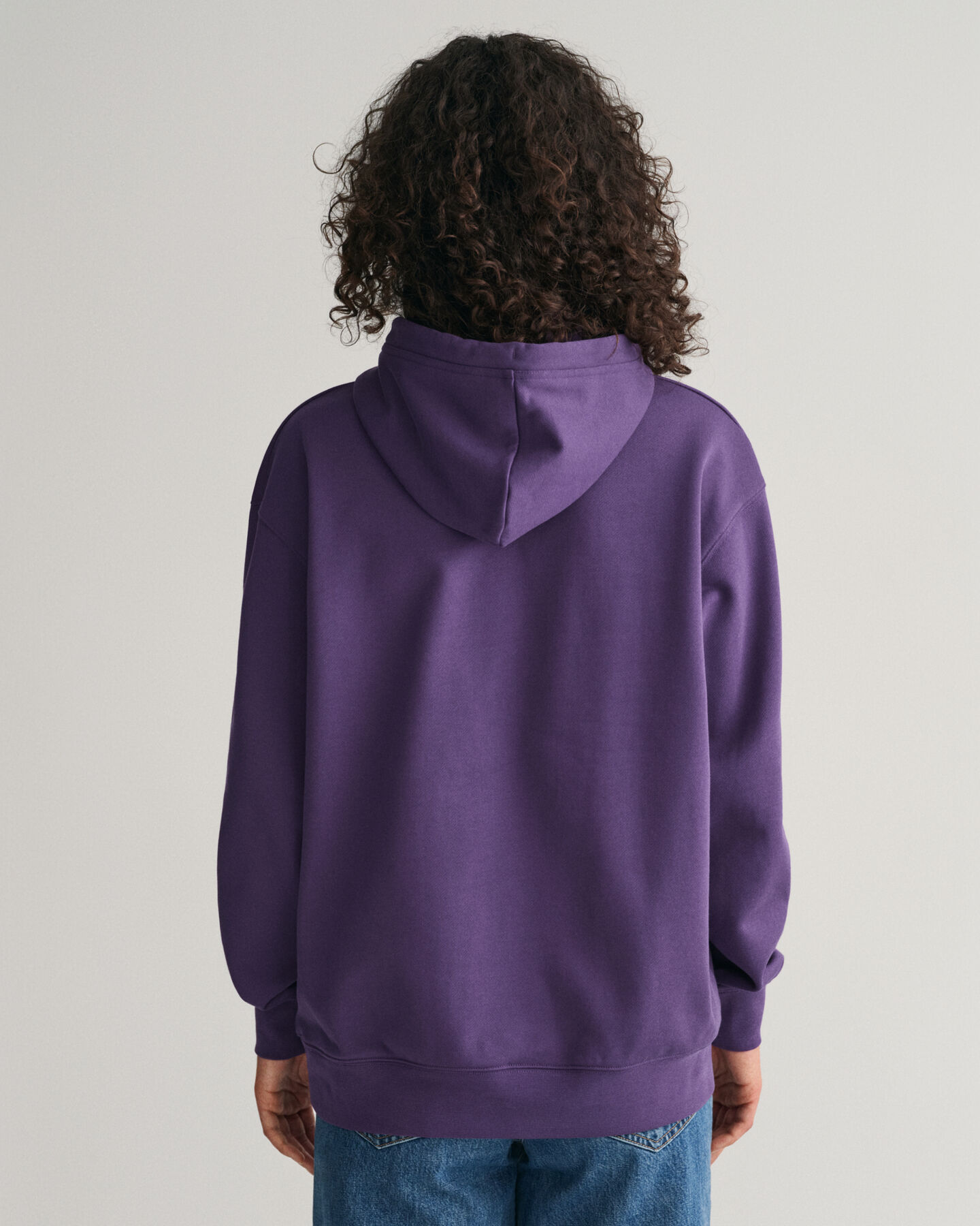 Felpa con cappuccio Script Graphic