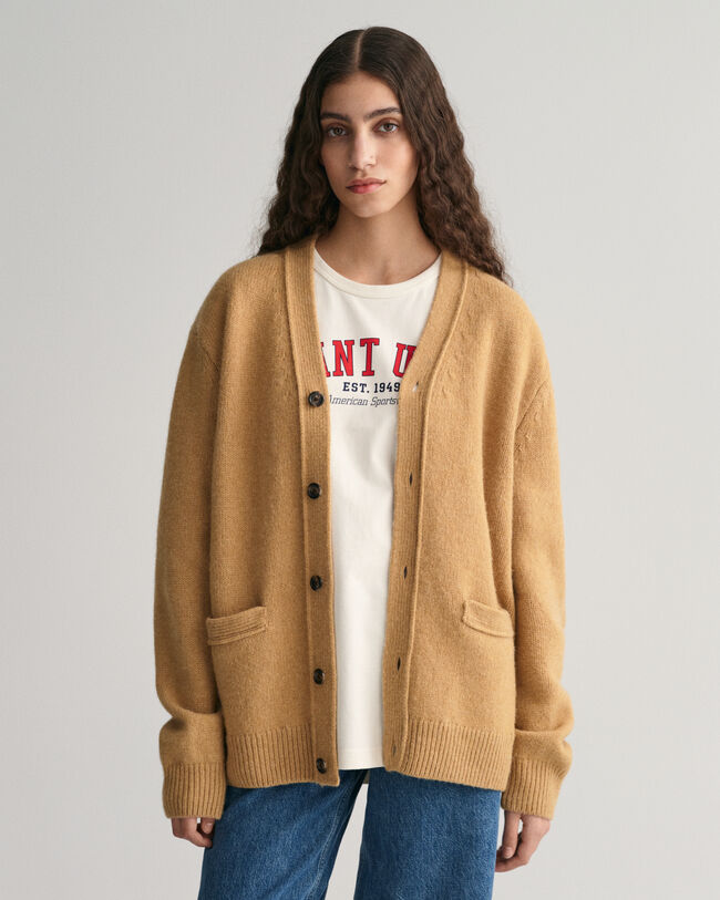 Cardigan in lana morbido