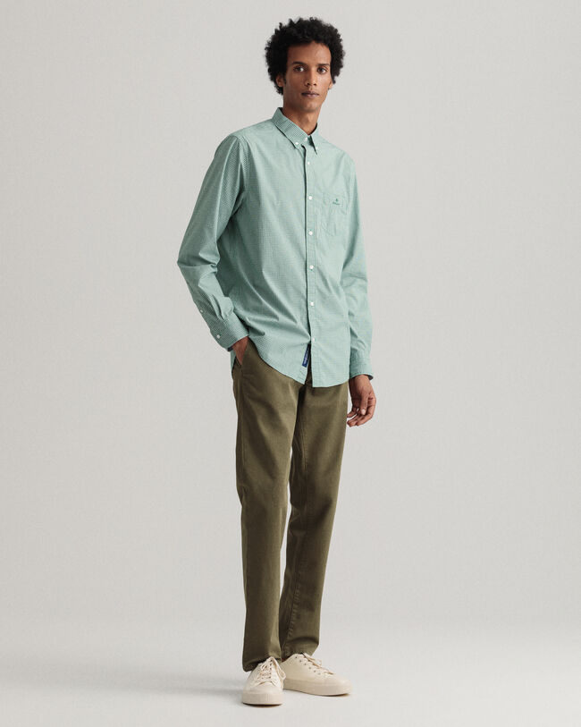 Pantaloni chino Hallden in twill slim fit