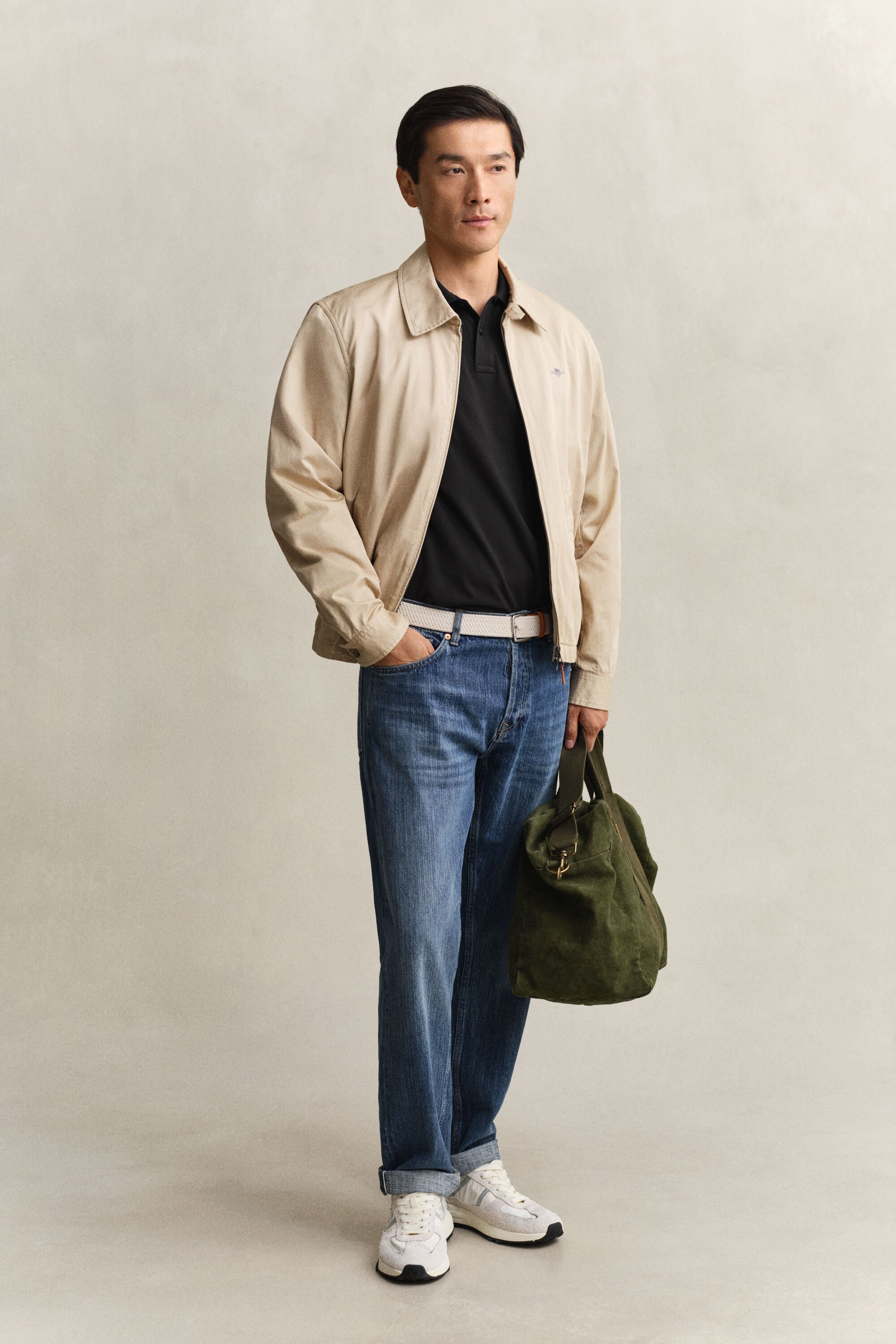 Polo Shield in piqué slim fit