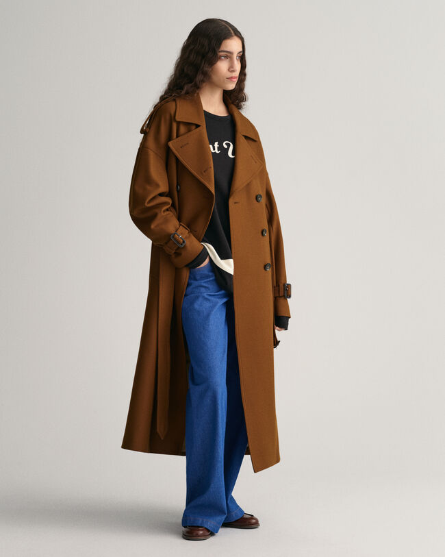 T-shirt Script Graphic a maniche lunghe